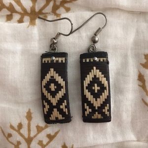 Hand Woven Tribal Earrings